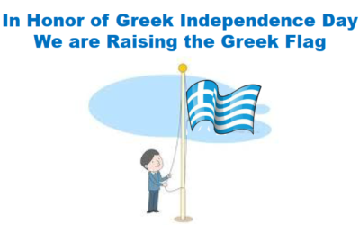 Greek Independence Day Flag Raising