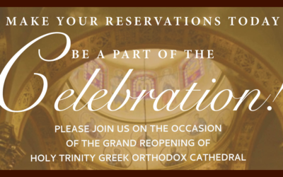 Grand Reopening Celebration Dinner