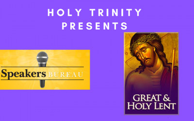 Lenten Speakers Bureau