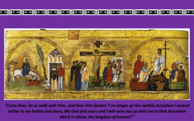 “A Walk Through Holy Week”