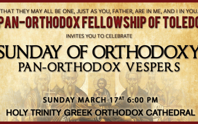 Sunday of Orthodoxy Vespers
