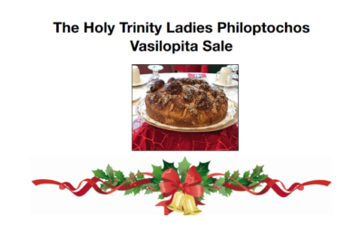 Philoptochos Vasilopita Sale
