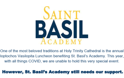 St. Basil Academy – Vasilopita