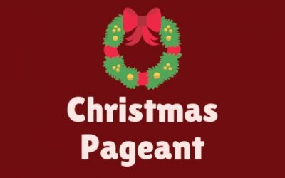 Sunday School Christmas Pageant 2017
