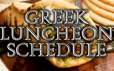 Greek Luncheons Are Back for 2018