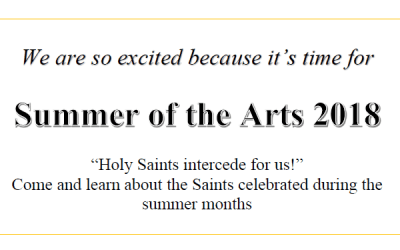 Summer of the Arts 2018